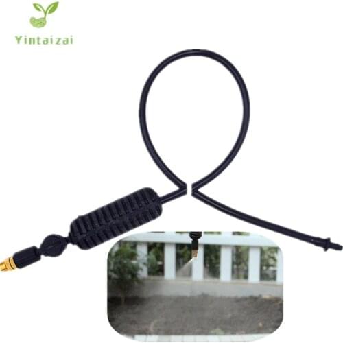10pcs Brass Misting Sprinkler Hanging Down MicroSpray Assembly For Garden Greenhouse Mist Irrigation