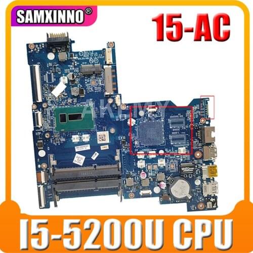 BDL50 LA-D703P/LA-C701P for HP 15-AY 15-AC notebook motherboard CPU i5 5200U DDR3 100% test work