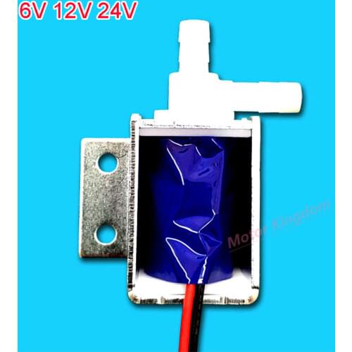 Micro Mini Electric Water Solenoid Valve N/C Normally Closed Water Air Valve, One Way Valve DC 6V 12V 24V