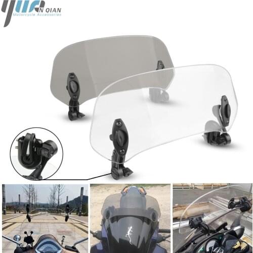Motorcycle Risen Adjustable Wind Screen Windshield Spoiler Air Deflector For Honda CBR250R ABS CBR1000RR ABS CBR600F4i CBR500R