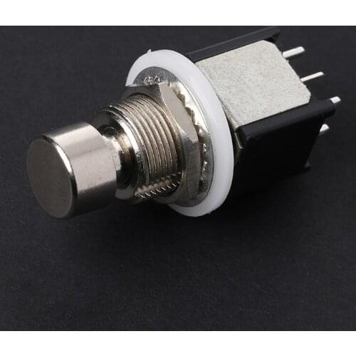 2021 New DPDT Momentary On(On) Foot Switch Guitar Effects Pedal Metal Stomp Box