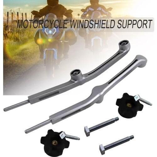 Windshield Support For CFMOTO 650MT Motorcycle Wind Deflector Bracket Movable Lever Pin Adjustment Button