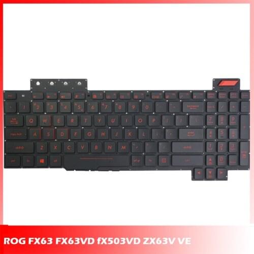 Brand New For ASUS Notebook keyboard ROG FX63 FX63VD fX503VD ZX63V VE