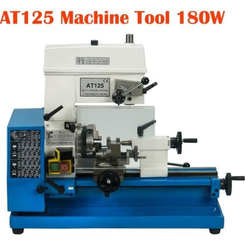 AT125 Hot sale Household Milling Small Lathe Machine Tool Bench Multifunction Bench Drilling Machine Tool
