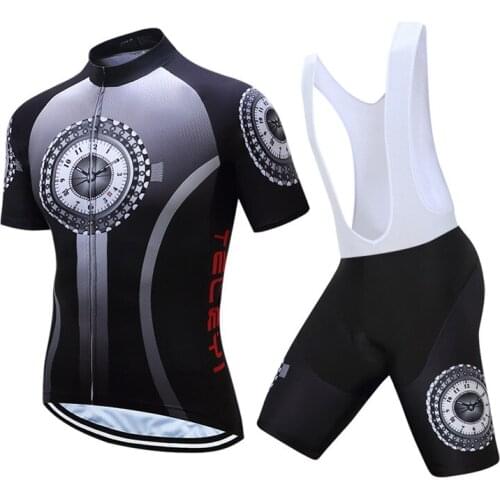 Teleyi Ropa Ciclismo 2017 Cycling Jersey Set MTB Racing Sport Cycling Clothing Quick Dry Bicycle Clothes Summer Bike Jersey