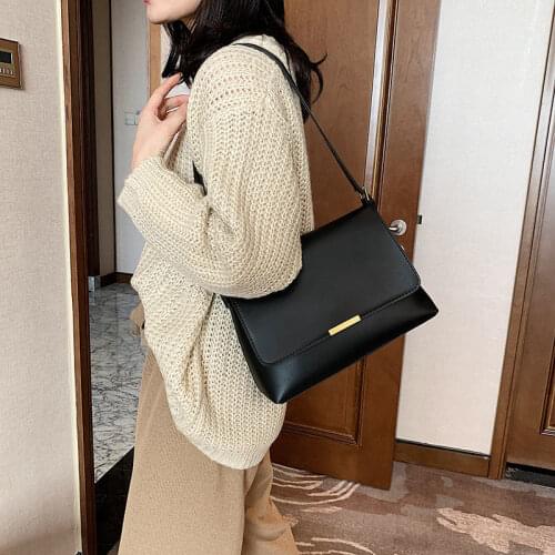 Crossbody Bag Women Bag Designer Shoulder Bag Female Handbag Backpack Retro Zipper Fashion 2021 New Soft PU Leather Solid Color