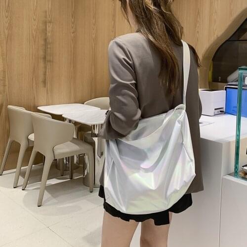 Female Big Capacity Crossbody Shoulder Bag Handbag Casual Nylon Solid Messenger for Women PU Leather Female 2020 Bag