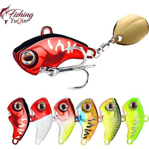 1Pcs Rotating Metal VIB Vibration Bait Spinner Spoon Fishing Lures 9/13/16/22g Jigs Trout Winter Fishing Hard Baits Tackle Pesca