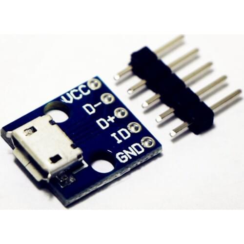 10PCS CJMCU-micro USB Interface Power Transfer Interface 5V Power Module Breadboard Development Board Adapter Board