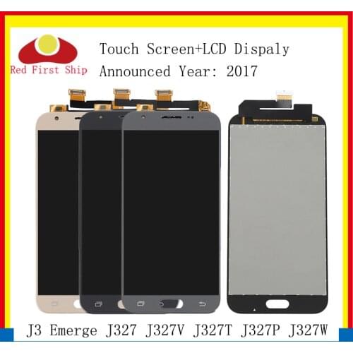 10Pcs/lot For SAMSUNG GALAXY J327 LCD J3 Prime 2017 Emerge 2017 2nd j327W J327V J327T J327P Display Touch Screen Assembly