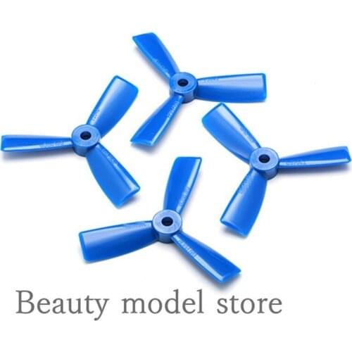 12 pairs Dynamic Balancing T3045BN 3-inch mini multi-rotor 3 blades special propeller for DIY FPV racing mini drone 130