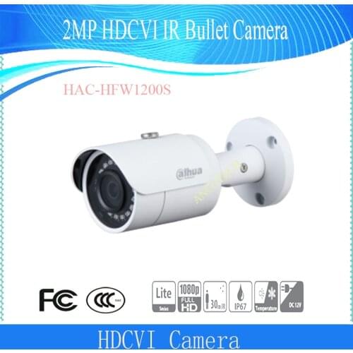 Free Shipping DAHUA 2MP HDCVI IR Bullet Camera HAC-HFW1200S