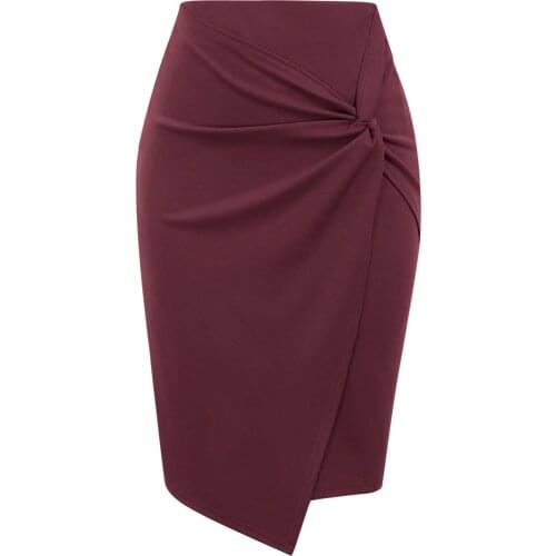 CHAMSGEND Womens Pencil Skirts