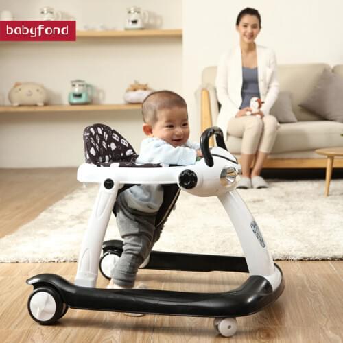 Baby walker multi-functional baby male baby hand push can sit girls young children