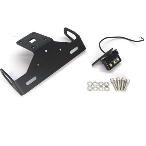 For KAWASAKI Z1000 Z1000R Z 1000 R 2014-2019 Motorcycle Tail Tidy Fender Eliminator Registration License Plate Holder LED Light