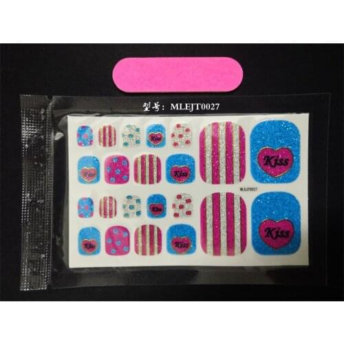 Environmentally Friendly 3D Leopard Animal Nail Stickers DIY Full Coverage Suitable For Daily Wear Female Fake Nail Stickers