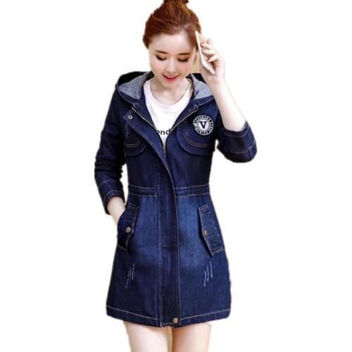 Jsfly Women's Hooded Trench Coats