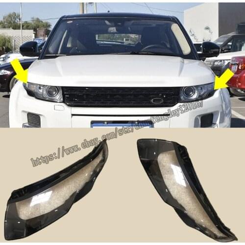 For Land Rover Range Rover Evoque 2012-2015 Headlight Headlamp Lens Cover Right&Left high quality Car modification accessories