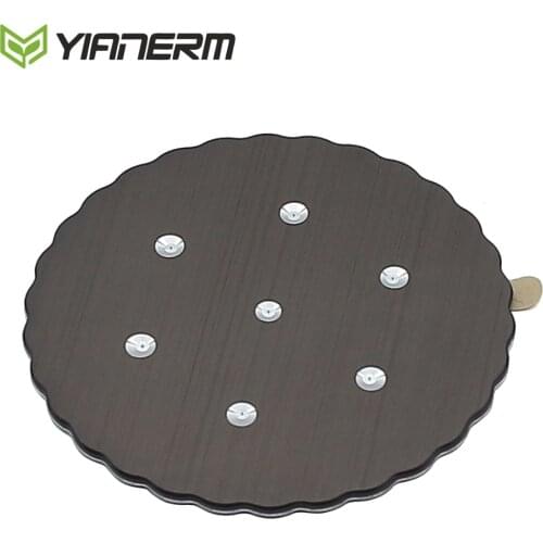 Yianerm Metal Plate 40*40mm Magntic Phone Holder Accessory Aluminium Alloy Surface Specially Used For Magnet Car Phone Stand