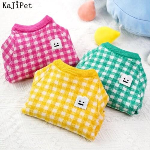 Soft Pet Dog Clothes Winter For Small Dogs Cats Korean Sweater Warm Pet Clothing For Dog Clothes Coat Jacket Chihuahua Yorkshire