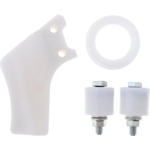 White Chain Guide Set 5X4-22199-00-00 Fit for Yamaha Banshee YFZ350 Durable