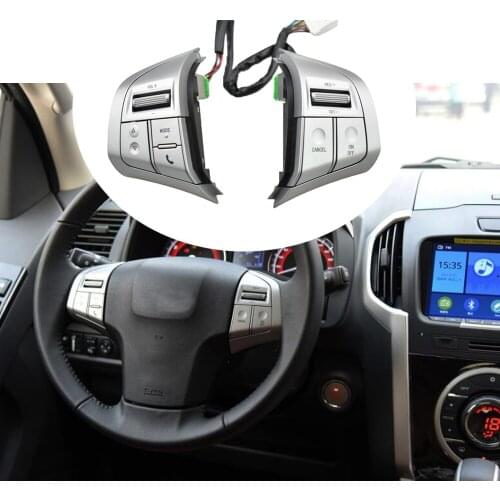 Original Multifunction Steering Wheel Switch Button Audio Music Volume Bluetooth Control Cruise Switch For ISUZU MUX 2015-2017