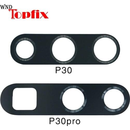 Original Rear Back Camera Lens Glass Replacement For Huawei P30 P30 Pro P30 Lite Lens With sticker