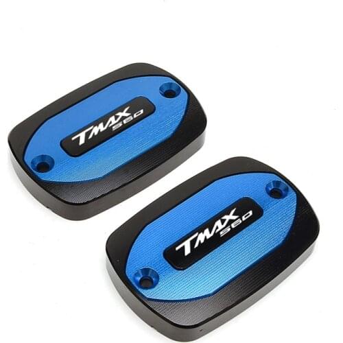 Motorcycle CNC Front Brake Master Cylinder Tank Cup Oil Cup Cover For YAMAHA T-MAX 560 Tmax Tech Max 2020-2021