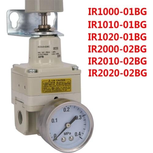 SMC TYPE Precise Reducing Valve Air Pressure Regulator Precision Regulator IR1000-01 IR1010-01 IR1020-01