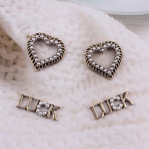 5 Pcs/Lot Rhinestone Pearl Flower Plate Diamond Button Jewelry Scarf For Hair Accessories Sewing Decorative Clothing Coat