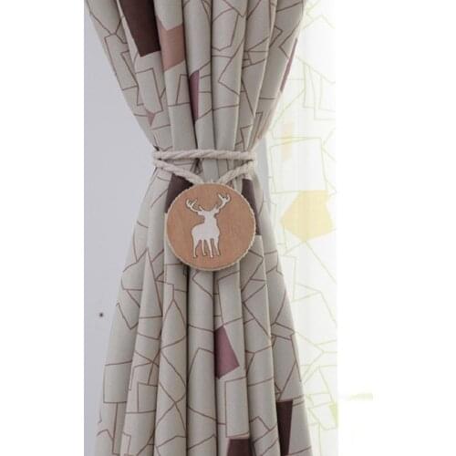 Jacquard Colored Diamond Geometry Nordic Curtains Stitching Stripe Window Shade Cloth Chenille Curtains For Living Room MY019#5