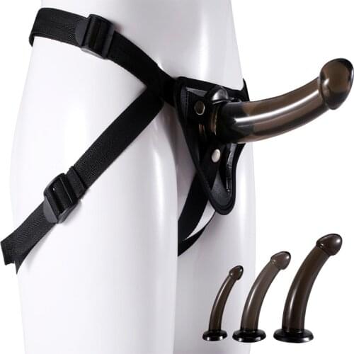 Female Anal Dildo Wear Masturbation Device Sex Supplies Sucker Smooth Anal Plug Gay Male Anus Butt Plug Adult Toys for Lesbian