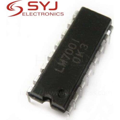 5pcs/lot LM7001 7001 DIP-16 In Stock