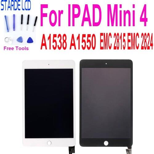 7.9'' LCD Display For iPad mini 4 Mini4 A1538 A1550 EMC 2815 EMC 2824 Touch Screen Digitizer Assembly Replacement Sensor Panel