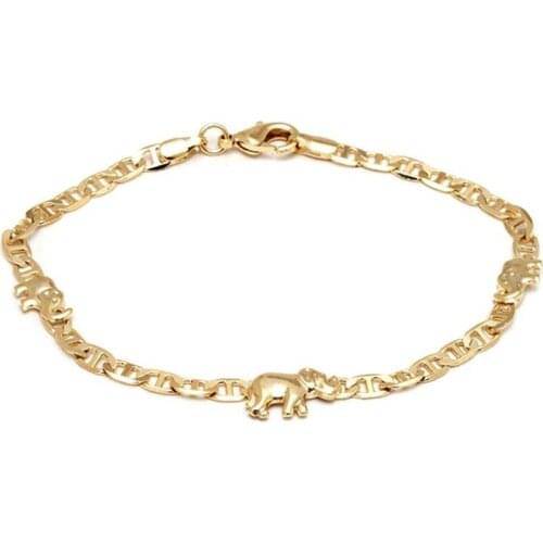 Elephant Anklets For Women Men Girls Gold Color Jewelry 2021 New Foot Chains Religious And Wedding Accessories