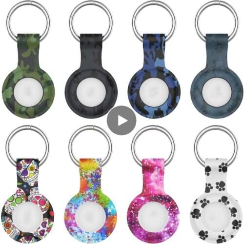 For Apple Airtags Case Soft Silicone Protective Sleeve For Apple Locator Tracker Anti-lost Device Keychain New Protective Sleeve