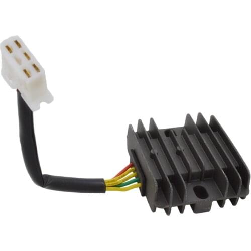 For Honda CM125 CM 125 125cc Motorcycle 5 Wires Voltage Regulator Rectifier Male Socket Connect Plug