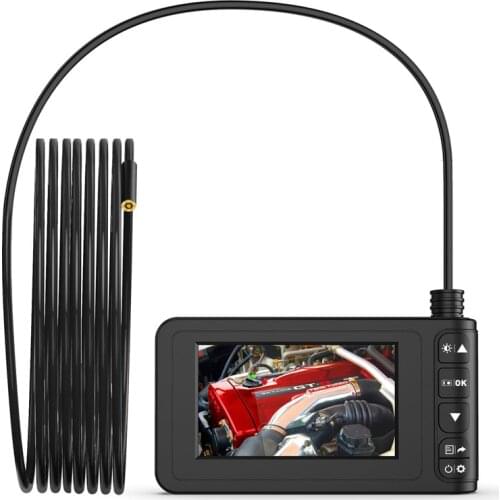 Inskam129 Endoscope Ear Spoon Borescope Visual Endoscope Microscope Monitoring Inspection Waterproof Practical Durable Portable