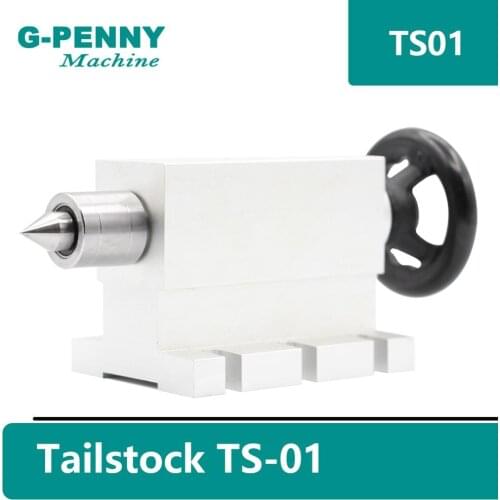 CNC tailstock for rotary axis,A axis,4th axis, TS-01 Tailstock cnc router machine Indexing head CNC Engraving milling Machine
