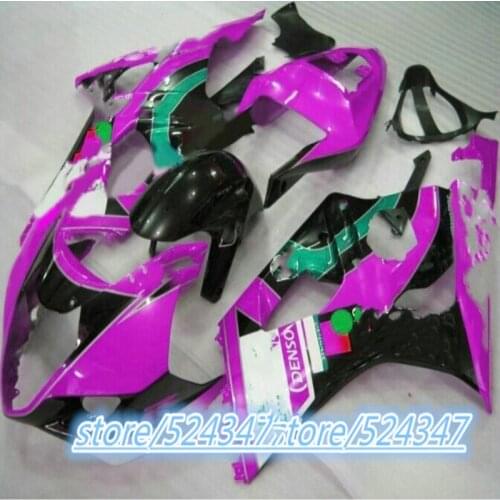 Injection for Suzuki GSX-R1000 GSXR1000 Rose Pink black 2003 2004 GSXR-1000 GSX R1000 03 04 K3 GSXR 1000 03-04 Fairing