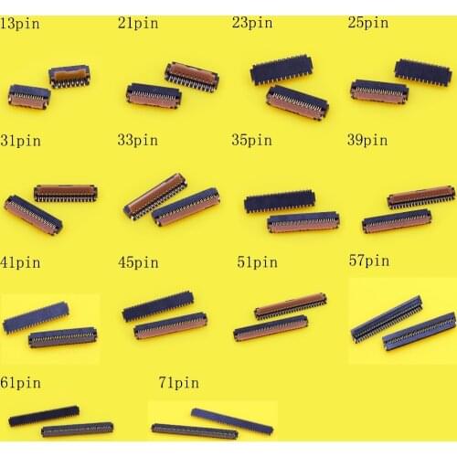 JCD Touch Screen Digitizer LCD Display / Charging FPC Plug Connector