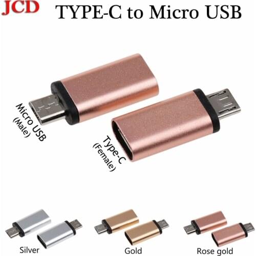 JCD For Xiaomi 3.1 USB-C Type-C to Micro USB B 3.0 Data Charging Cable Adapter Converter USB Type C Female to Male for Samsung