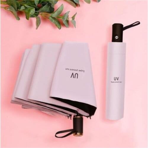 Quality Automatic Umbrella Woman Rain Windproof Large Paraguas Male Women Sun 3 Floding Umbrella Outdoor Anti UV Parapluie 50