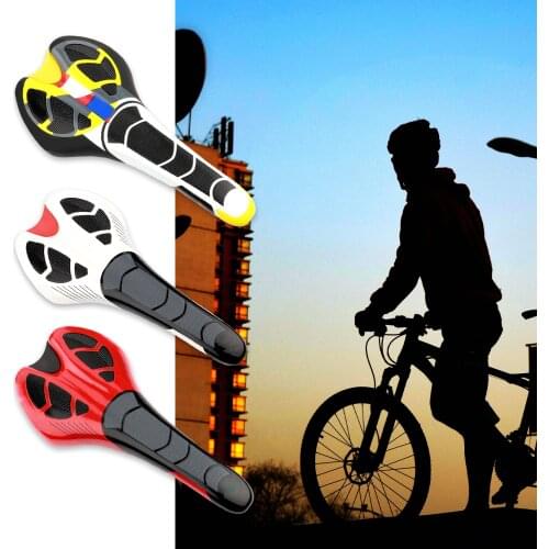 Cycling Saddle Leather Soft Comfort Ultra Bike Cushion Cover MTB Mountain Bicycle Saddle 9 Colors Seat Cycling Racing seat Road