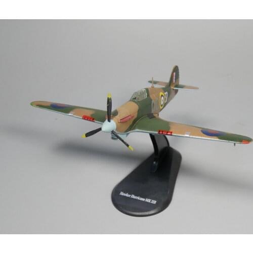 1:72 HAWKER HURRICANE MK IIB Diecast model airplane