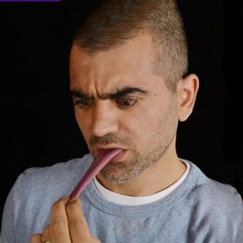 Fake Tongue Prank Toy Gags & Practical Jokes Simulation Tongue Vinyl Material Novelty & Gag Toys