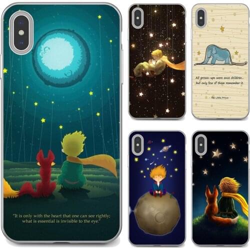 For Xiaomi poco X3 nfc F2 Pro M3 Mi 5X 6X Max Mix 1 2 2S 3 Mi5 Mi6 Mi3 Mi4 little-prince-fox-quotes Silicone Shell Cover
