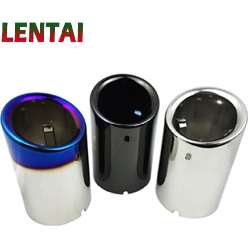 TENTAI For BMW Z4 550i 640 280 High Quality Stainless Steel Car Eexhaust Muffler Pipe Tip Cover 2pcs New Car Styling Accessories