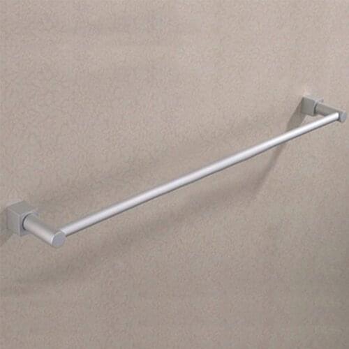 UTV extension bathroom accessories / towel rack space aluminum single towel rack single pole thick tube small square series