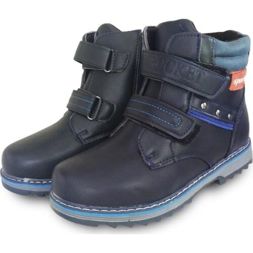 Waterproof 1pair boy comfortable cotton-padde Snow Boots winter warm Fashion children Boot -30 degree